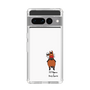 スリムプロテクションケース［ おがわじゅり×デイリー×caseplay - 鹿毛 - ホワイト ］