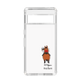 スリムプロテクションケース［ おがわじゅり×デイリー×caseplay - 鹿毛 - ホワイト ］