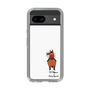 スリムプロテクションケース［ おがわじゅり×デイリー×caseplay - 鹿毛 - ホワイト ］