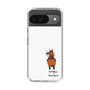 スリムプロテクションケース［ おがわじゅり×デイリー×caseplay - 鹿毛 - ホワイト ］