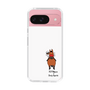 スリムプロテクションケース［ おがわじゅり×デイリー×caseplay - 鹿毛 - ホワイト ］
