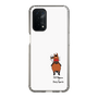 スリムプロテクションケース［ おがわじゅり×デイリー×caseplay - 鹿毛 - ホワイト ］