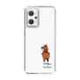 スリムプロテクションケース［ おがわじゅり×デイリー×caseplay - 鹿毛 - ホワイト ］