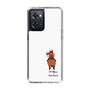 スリムプロテクションケース［ おがわじゅり×デイリー×caseplay - 鹿毛 - ホワイト ］