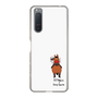 スリムプロテクションケース［ おがわじゅり×デイリー×caseplay - 鹿毛 - ホワイト ］