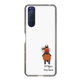 スリムプロテクションケース［ おがわじゅり×デイリー×caseplay - 鹿毛 - ホワイト ］