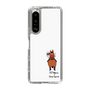 スリムプロテクションケース［ おがわじゅり×デイリー×caseplay - 鹿毛 - ホワイト ］