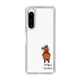 スリムプロテクションケース［ おがわじゅり×デイリー×caseplay - 鹿毛 - ホワイト ］