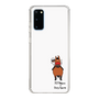 スリムプロテクションケース［ おがわじゅり×デイリー×caseplay - 鹿毛 - ホワイト ］