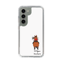 スリムプロテクションケース［ おがわじゅり×デイリー×caseplay - 鹿毛 - ホワイト ］