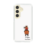 スリムプロテクションケース［ おがわじゅり×デイリー×caseplay - 鹿毛 - ホワイト ］