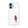 スリムプロテクションケース［ おがわじゅり×デイリー×caseplay - 鹿毛 - ホワイト ］