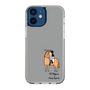 スリムプロテクションケース［ おがわじゅり×デイリー×caseplay - 栗毛 - ブラック ］