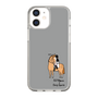 スリムプロテクションケース［ おがわじゅり×デイリー×caseplay - 栗毛 - ブラック ］