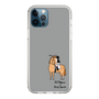 スリムプロテクションケース［ おがわじゅり×デイリー×caseplay - 栗毛 - ブラック ］