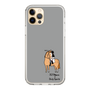 スリムプロテクションケース［ おがわじゅり×デイリー×caseplay - 栗毛 - ブラック ］