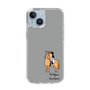 スリムプロテクションケース［ おがわじゅり×デイリー×caseplay - 栗毛 - ブラック ］