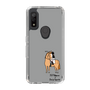 スリムプロテクションケース［ おがわじゅり×デイリー×caseplay - 栗毛 - ブラック ］