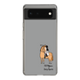 スリムプロテクションケース［ おがわじゅり×デイリー×caseplay - 栗毛 - ブラック ］