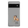 スリムプロテクションケース［ おがわじゅり×デイリー×caseplay - 栗毛 - ブラック ］
