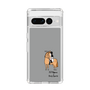 スリムプロテクションケース［ おがわじゅり×デイリー×caseplay - 栗毛 - ブラック ］