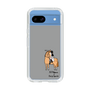 スリムプロテクションケース［ おがわじゅり×デイリー×caseplay - 栗毛 - ブラック ］