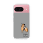 スリムプロテクションケース［ おがわじゅり×デイリー×caseplay - 栗毛 - ブラック ］