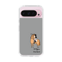 スリムプロテクションケース［ おがわじゅり×デイリー×caseplay - 栗毛 - ブラック ］