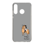 スリムプロテクションケース［ おがわじゅり×デイリー×caseplay - 栗毛 - ブラック ］