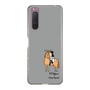 スリムプロテクションケース［ おがわじゅり×デイリー×caseplay - 栗毛 - ブラック ］