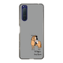 スリムプロテクションケース［ おがわじゅり×デイリー×caseplay - 栗毛 - ブラック ］
