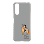 スリムプロテクションケース［ おがわじゅり×デイリー×caseplay - 栗毛 - ブラック ］