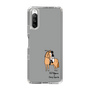 スリムプロテクションケース［ おがわじゅり×デイリー×caseplay - 栗毛 - ブラック ］