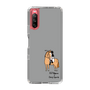 スリムプロテクションケース［ おがわじゅり×デイリー×caseplay - 栗毛 - ブラック ］