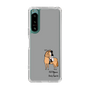 スリムプロテクションケース［ おがわじゅり×デイリー×caseplay - 栗毛 - ブラック ］