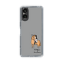 スリムプロテクションケース［ おがわじゅり×デイリー×caseplay - 栗毛 - ブラック ］
