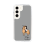 スリムプロテクションケース［ おがわじゅり×デイリー×caseplay - 栗毛 - ブラック ］
