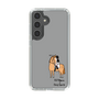 スリムプロテクションケース［ おがわじゅり×デイリー×caseplay - 栗毛 - ブラック ］