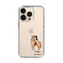 スリムプロテクションケース［ おがわじゅり×デイリー×caseplay - 栗毛 ］