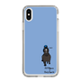 スリムプロテクションケース［ おがわじゅり×デイリー×caseplay - 青鹿毛 - ブルー ］
