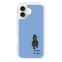 スリムプロテクションケース［ おがわじゅり×デイリー×caseplay - 青鹿毛 - ブルー ］