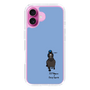 スリムプロテクションケース［ おがわじゅり×デイリー×caseplay - 青鹿毛 - ブルー ］