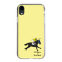 スリムプロテクションケース［ おがわじゅり×デイリー×caseplay - 青毛 - イエロー ］