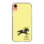 スリムプロテクションケース［ おがわじゅり×デイリー×caseplay - 青毛 - イエロー ］