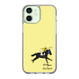 スリムプロテクションケース［ おがわじゅり×デイリー×caseplay - 青毛 - イエロー ］