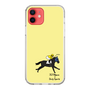 スリムプロテクションケース［ おがわじゅり×デイリー×caseplay - 青毛 - イエロー ］