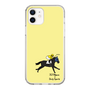 スリムプロテクションケース［ おがわじゅり×デイリー×caseplay - 青毛 - イエロー ］