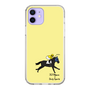 スリムプロテクションケース［ おがわじゅり×デイリー×caseplay - 青毛 - イエロー ］