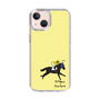 スリムプロテクションケース［ おがわじゅり×デイリー×caseplay - 青毛 - イエロー ］