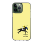 スリムプロテクションケース［ おがわじゅり×デイリー×caseplay - 青毛 - イエロー ］